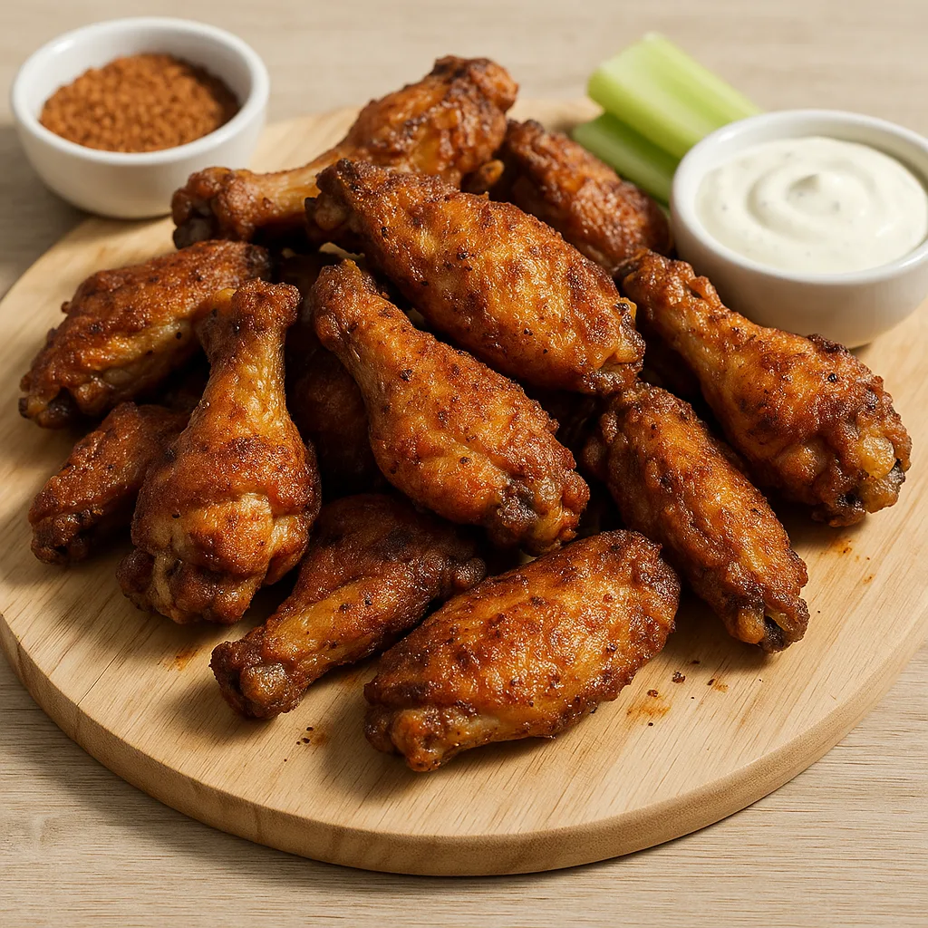 Air Fryer Chicken Wings Dry Rub