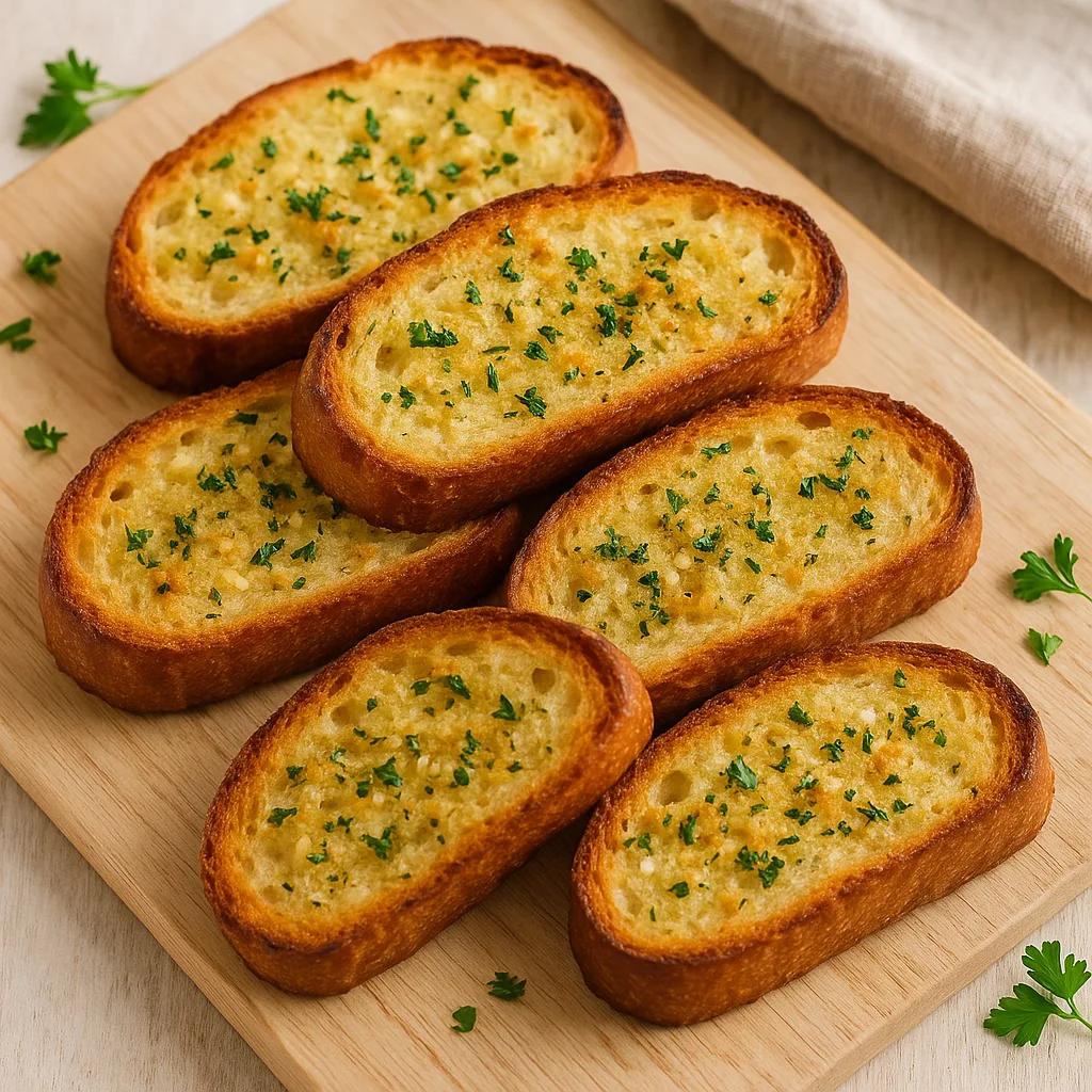 Air Fryer Garlic Bread