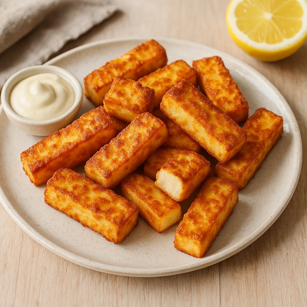 Air Fryer Halloumi