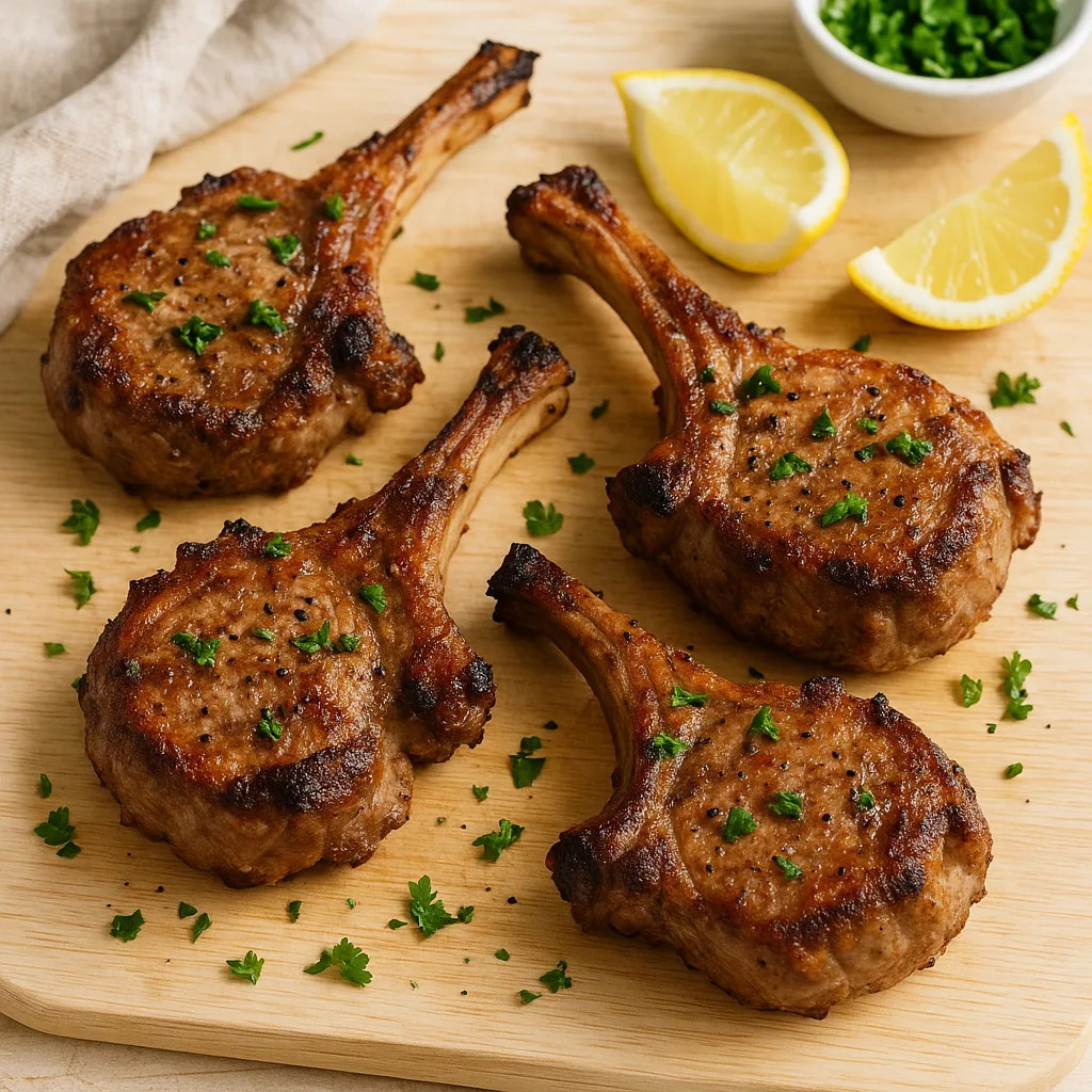 Air Fryer Lamb Chops