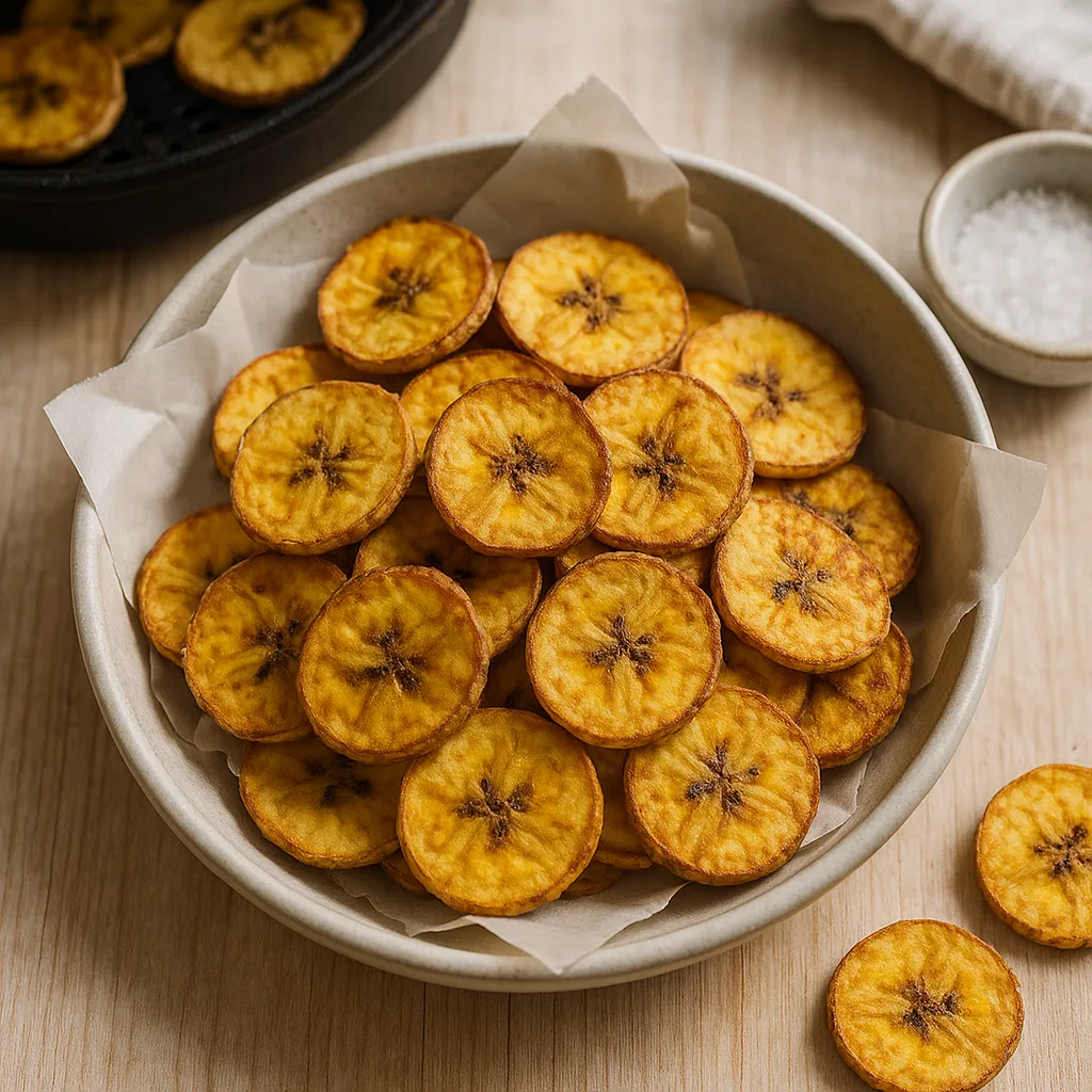 Air Fryer Plantain Chips