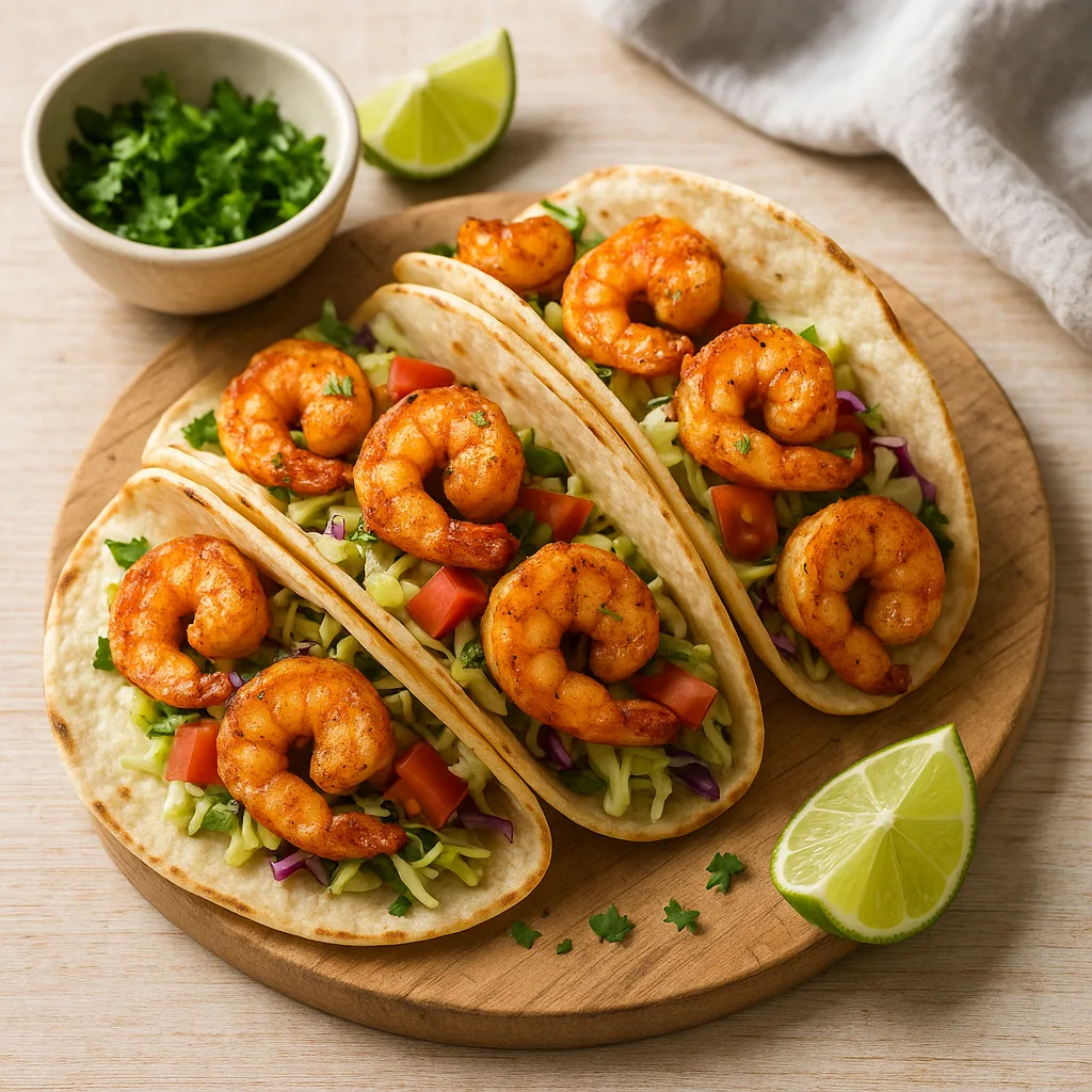 Air Fryer Shrimp Tacos
