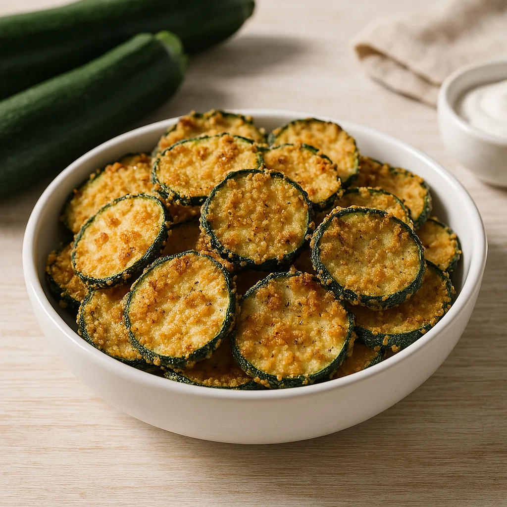 Air Fryer Zucchini Chips