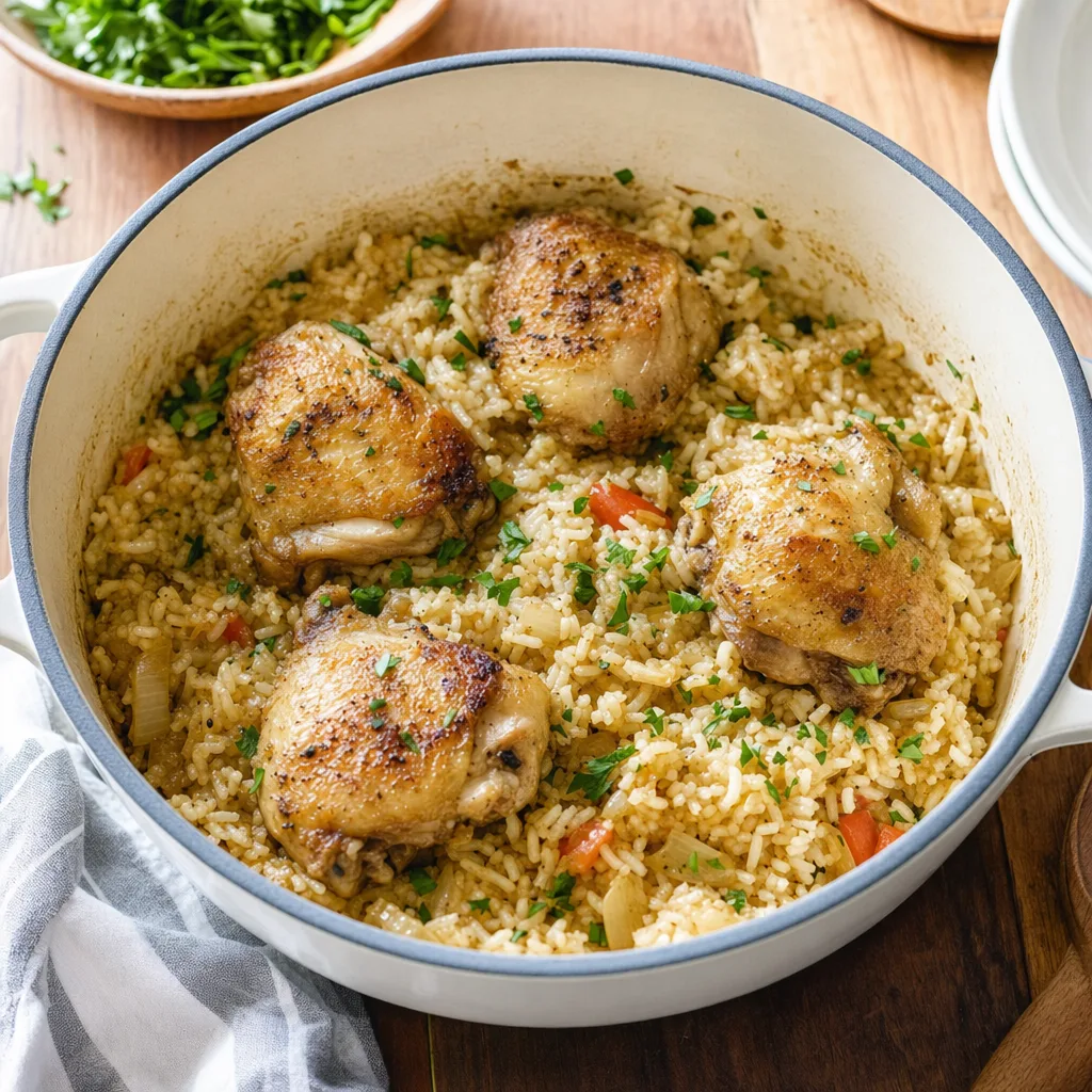 One-Pot Chicken and Rice