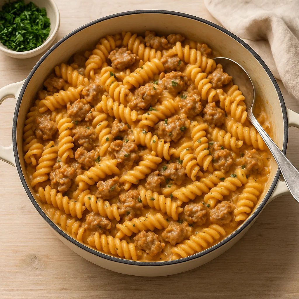 One-Pot Creamy Sausage Pasta